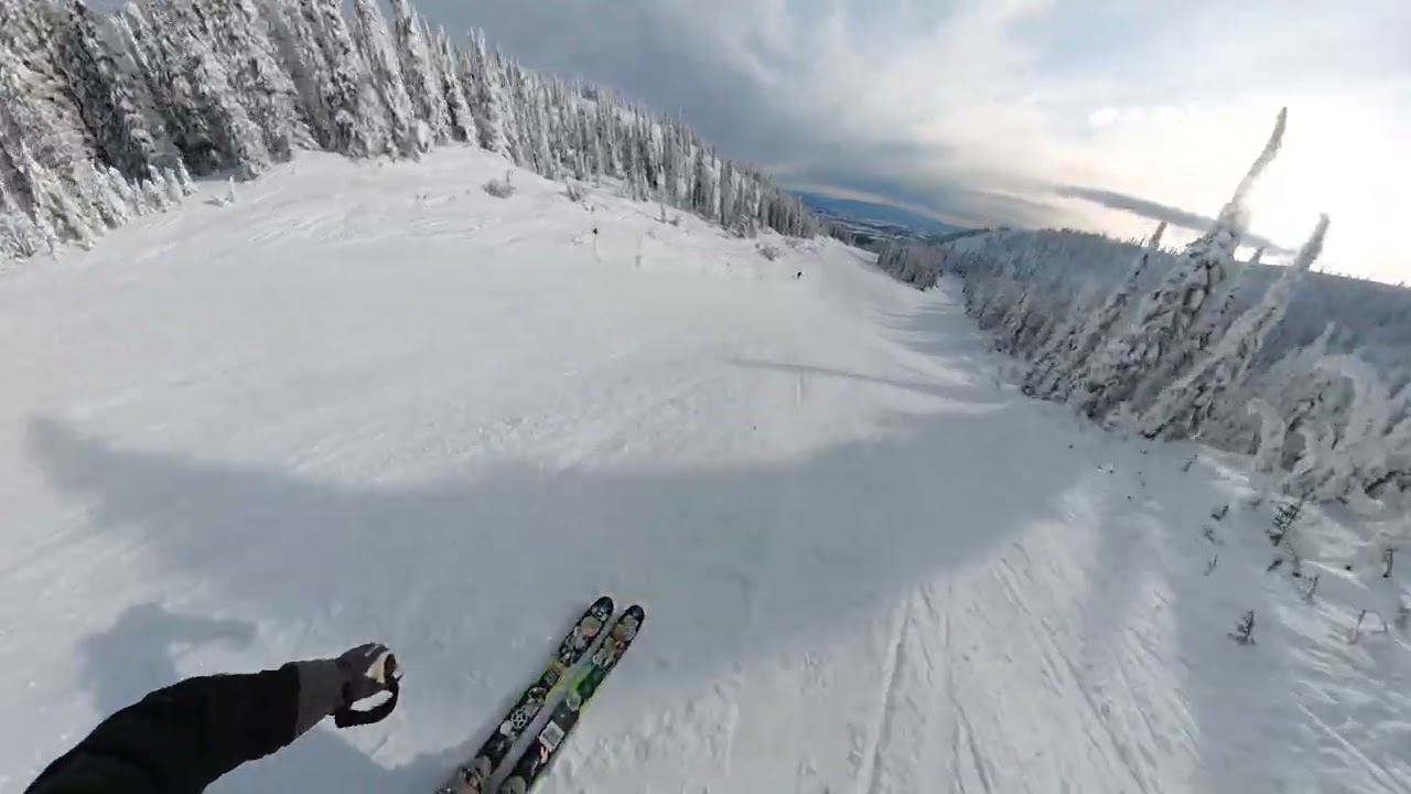 Whitefish, MT - North Bowl Face to Moe Mentum - January 10, 2026