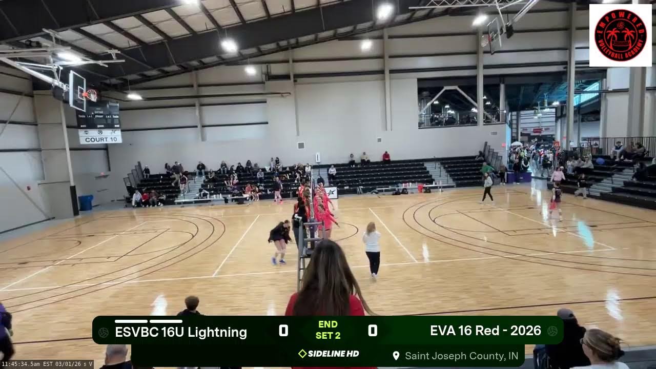 EVA 16 Red - 2026 vs. ESVBC 16U Lightning (2026.03.01)
