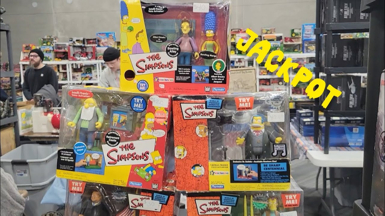went to Jackson toy show found Simpsons goodies