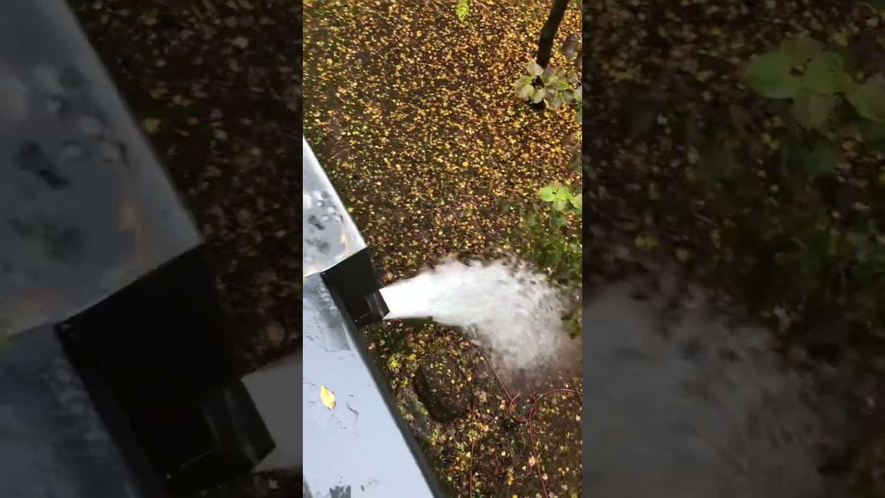 Plugged roof drain-why you need an overflow scupper