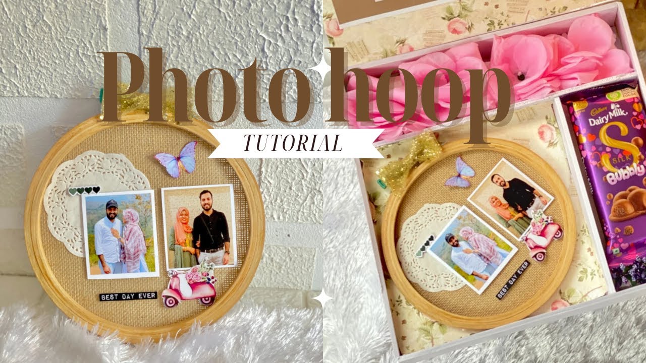 ഒരടിപൊളി vintage Photo Hoop ഉണ്ടാക്കാം | Malayalam | TUTORIAL