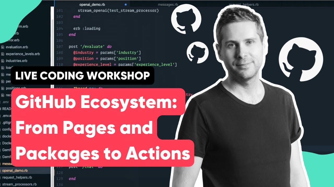 GitHub Ecosystem: From Pages and Packages to Actions | Developer workshop by bene : studio
