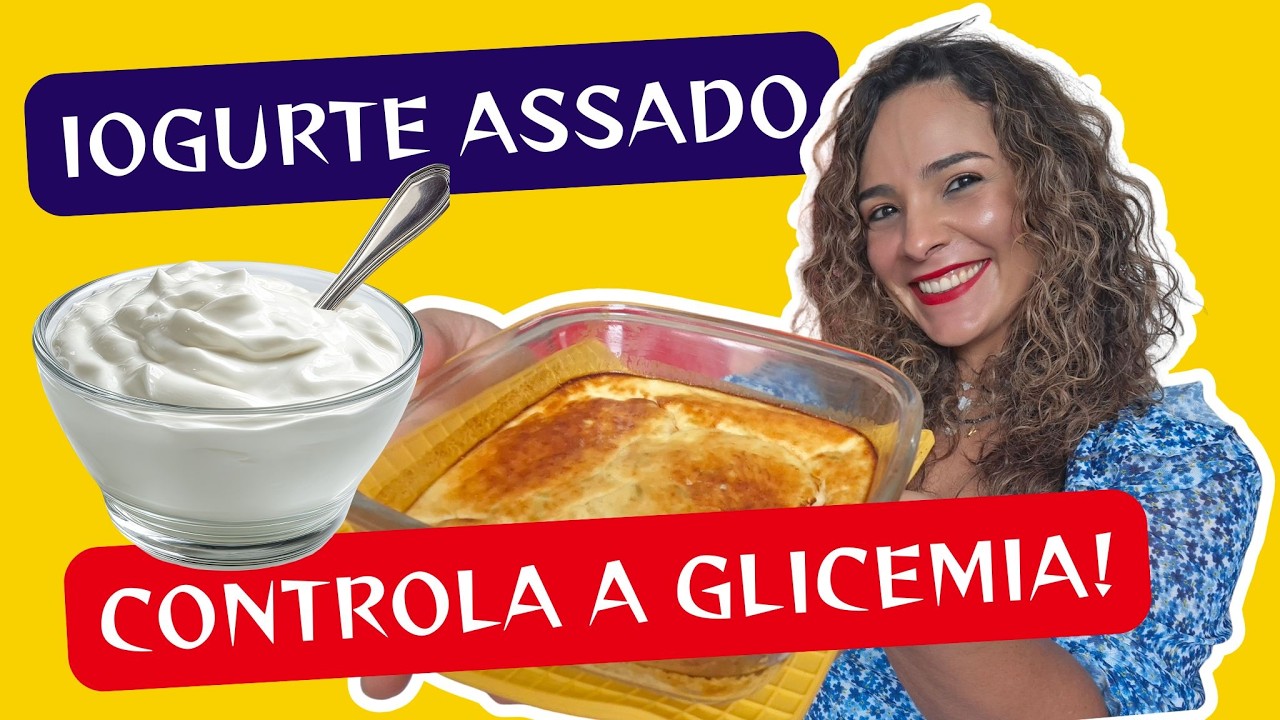 Sobremesa Para Diabéticos Na AirFryer | Iogurte Assado Proteico | Low Carb Sem Açúcar!