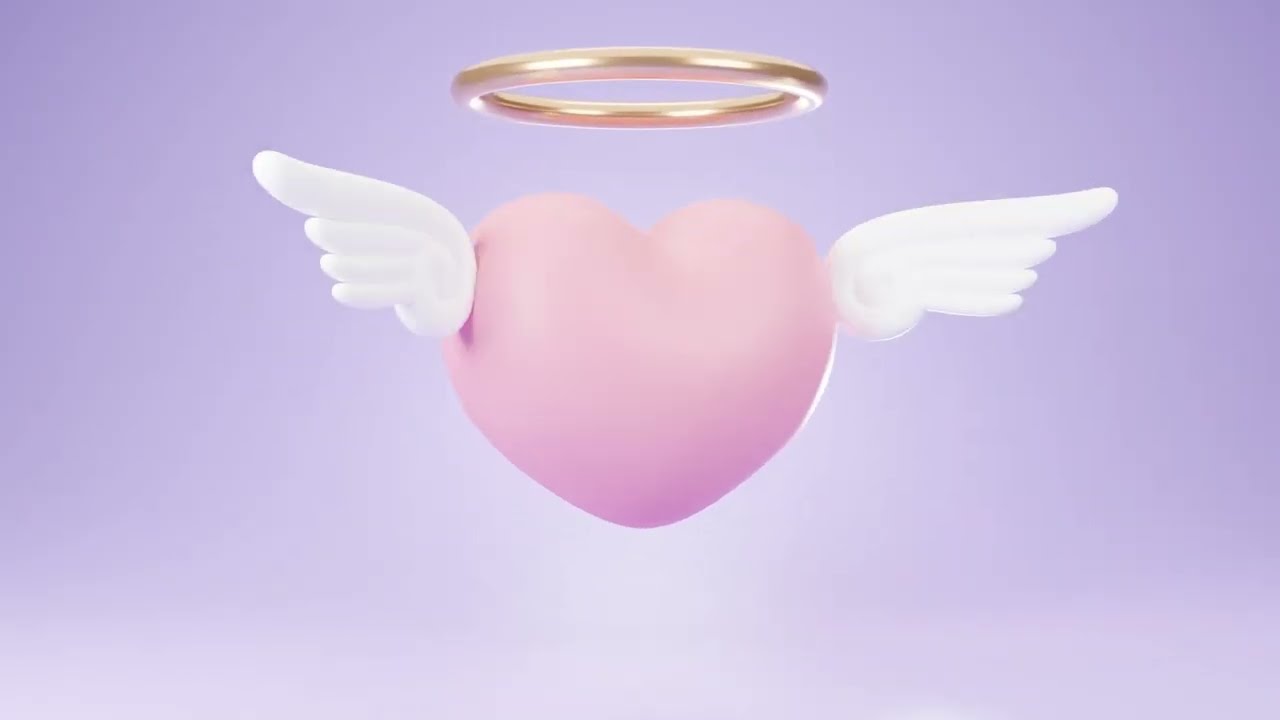 3D Angel Heart | Blender Tutorial