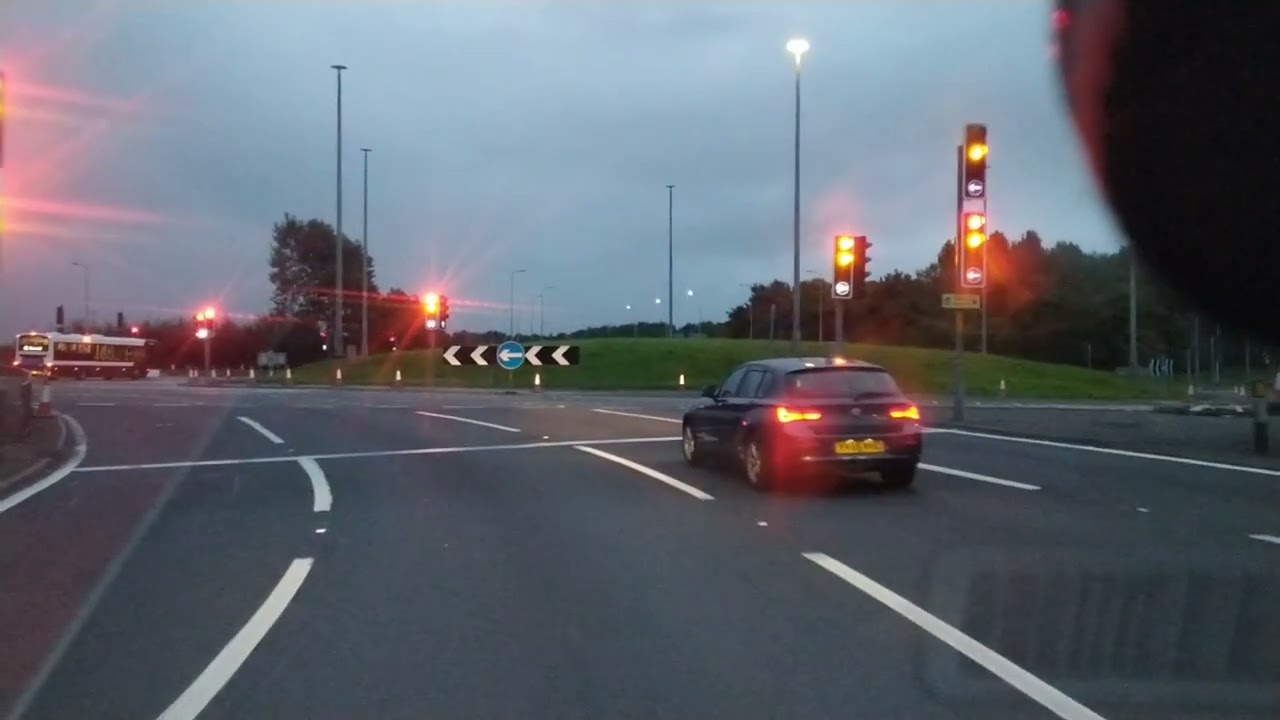 Sheriffhall Roundabout, Edinburgh East Lothian, Scotland UK