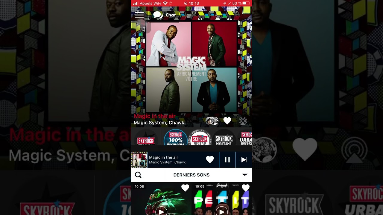 Magic System, Chawki Magic in The air Version Skyrock