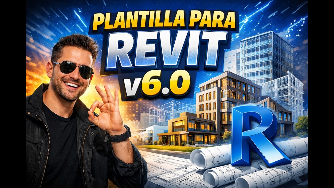 Mi plantilla definitiva para REVIT v6.0 | Familias escaleras, bandejas, conductos, puertas..