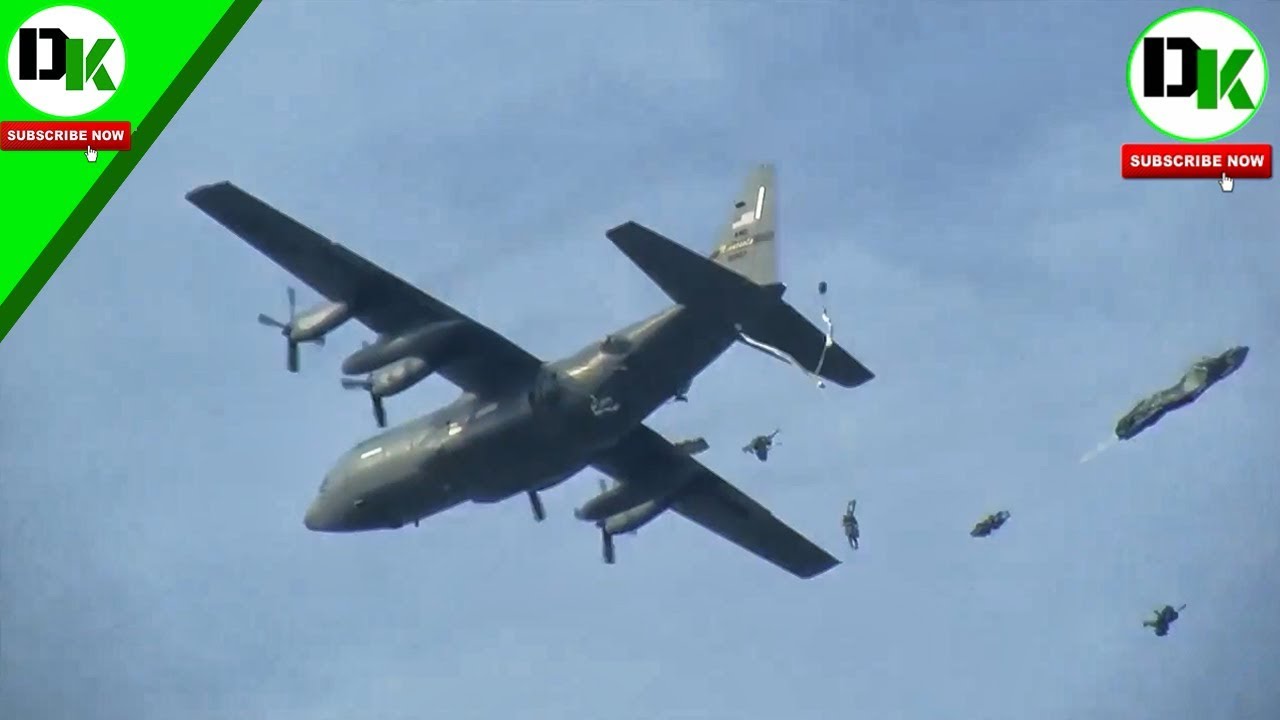 WOow !! US Army Special Troops Airborne Ops  ● DUNIA KOMANDO 2018
