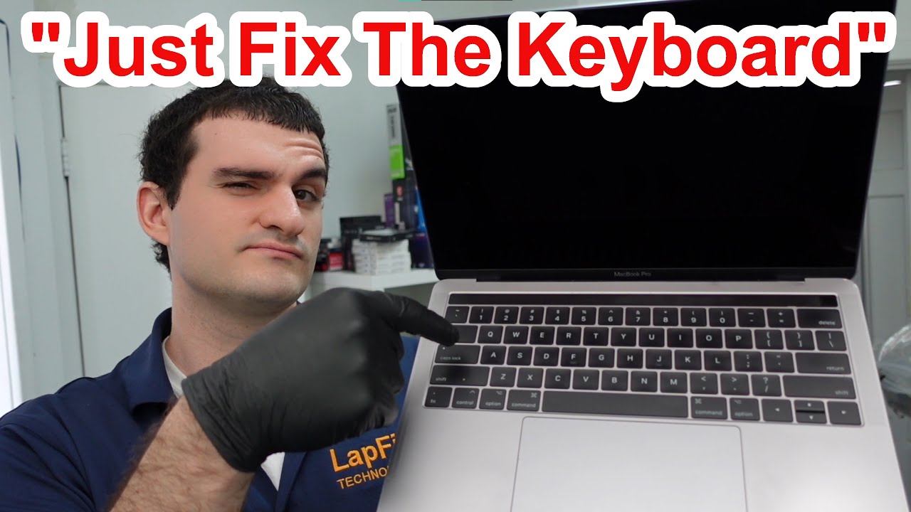 Клавиатура MacBook залипла после пролития жидкости | Клавиатура — не единственная проблема