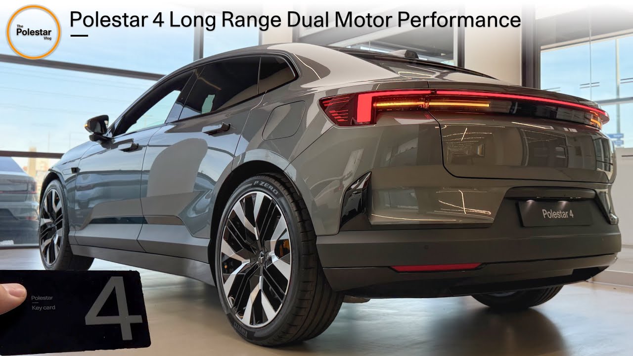 Polestar 4 '25 Long Range Dual Motor Performance || Exterior & Interior
