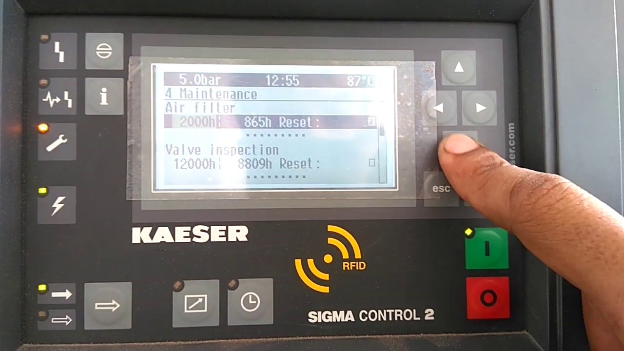 CARA RISET OLI FILTER KOMPRESOR KAESER