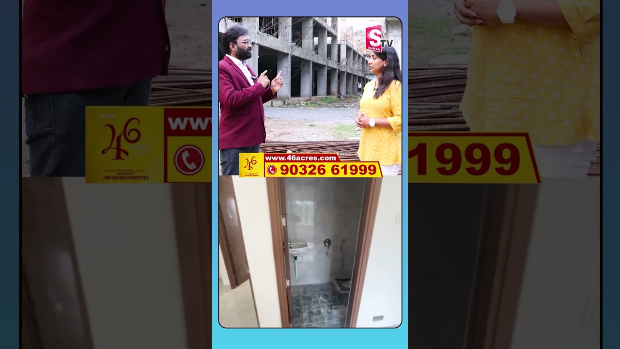 46 acres Studio 9 Apartments at Yadadri Temple | 1BHK & 2BHK Flats | MD Santhosh |