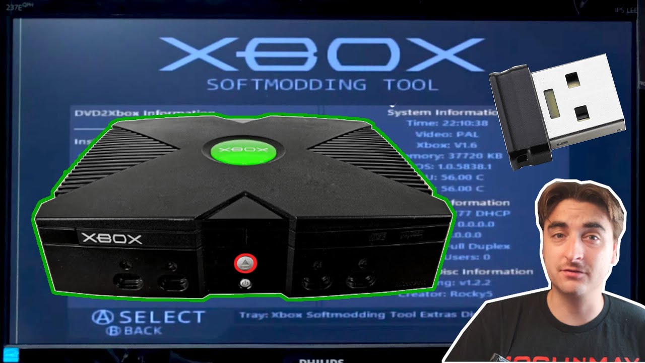 XBOX-Classic Softmod Installation | Rocky5, Backups & mehr!