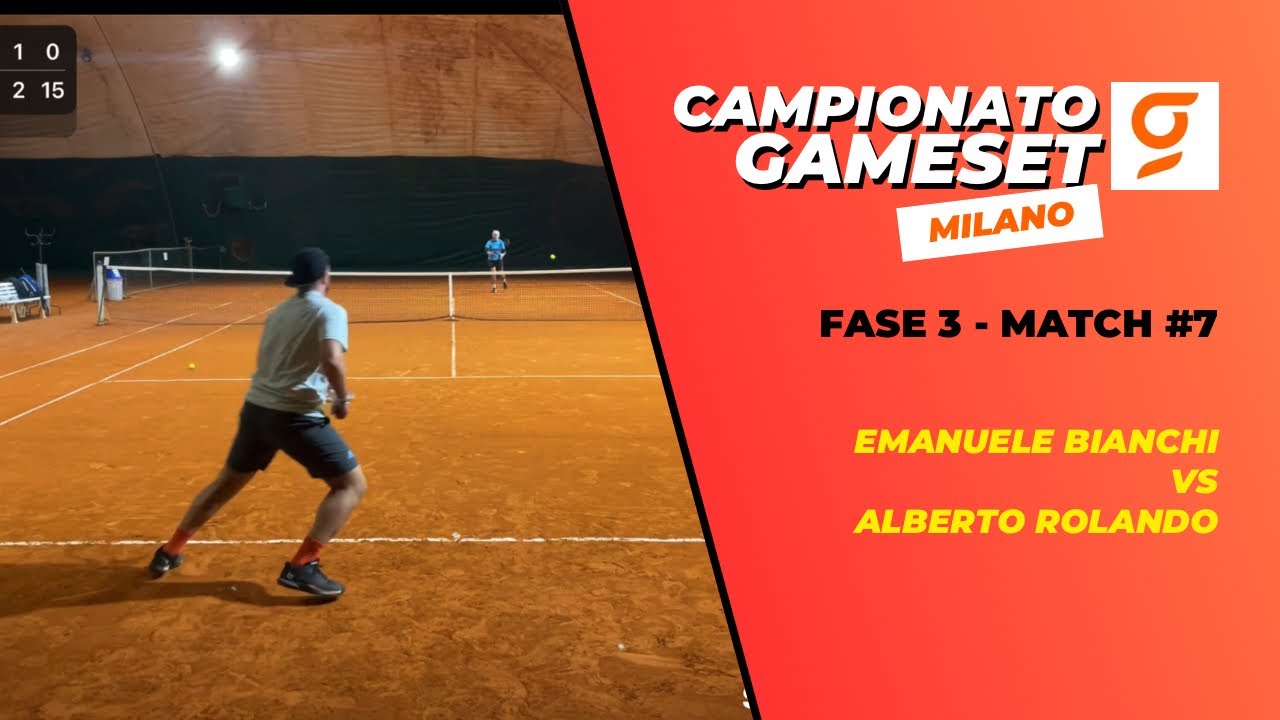 ULTIMA VITTORIA a MILANO! Campionato GameSet - Tennis Highlights