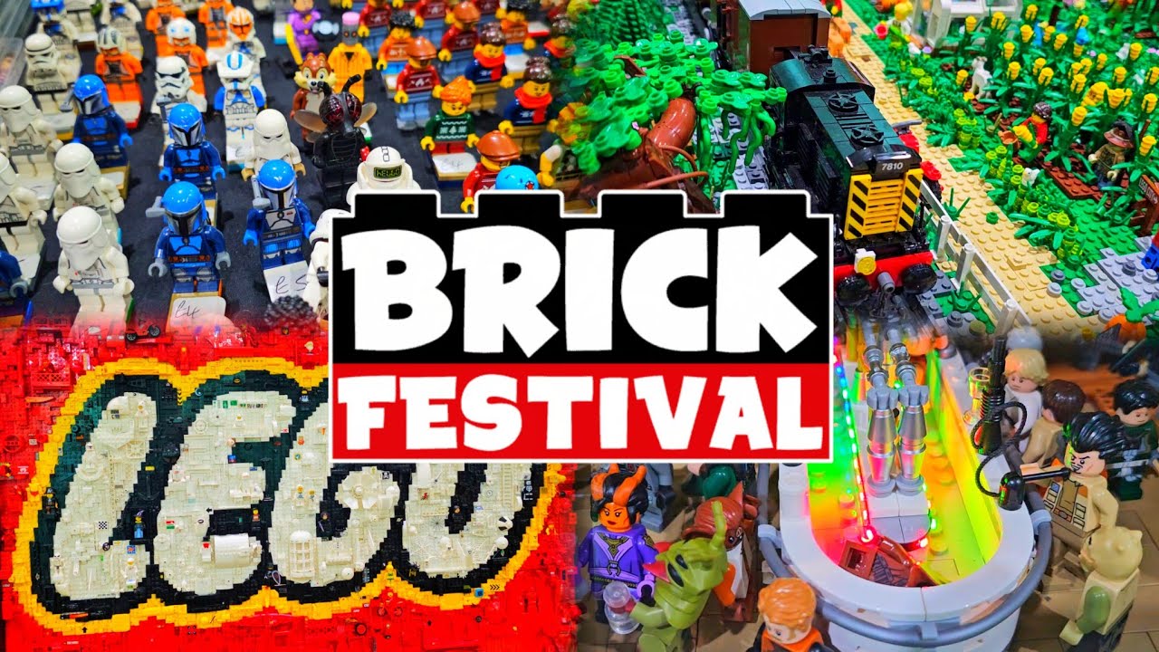 Since When Was LEGO SO EXPENSIVE!? Brick Festival - Chichester 2025 - AMAZING LEGO Sets and Displays