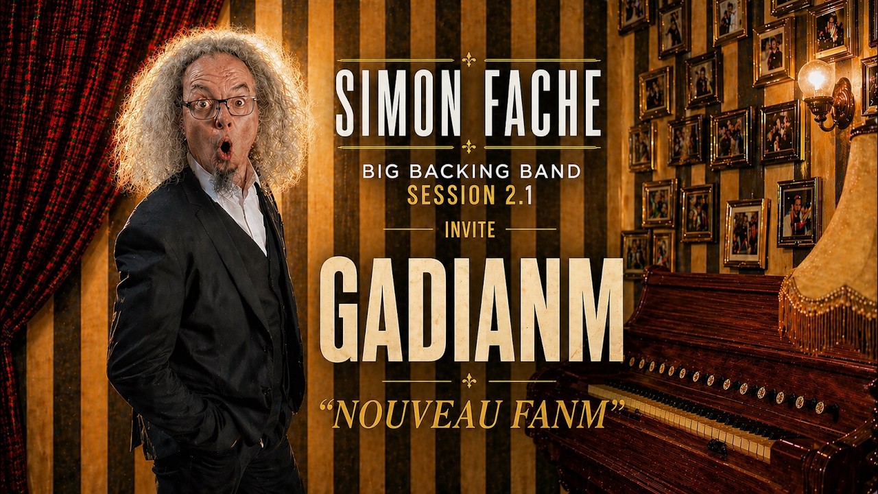 Nouveau Fanm : Simon Fache Big Backing Band invite Gadianm