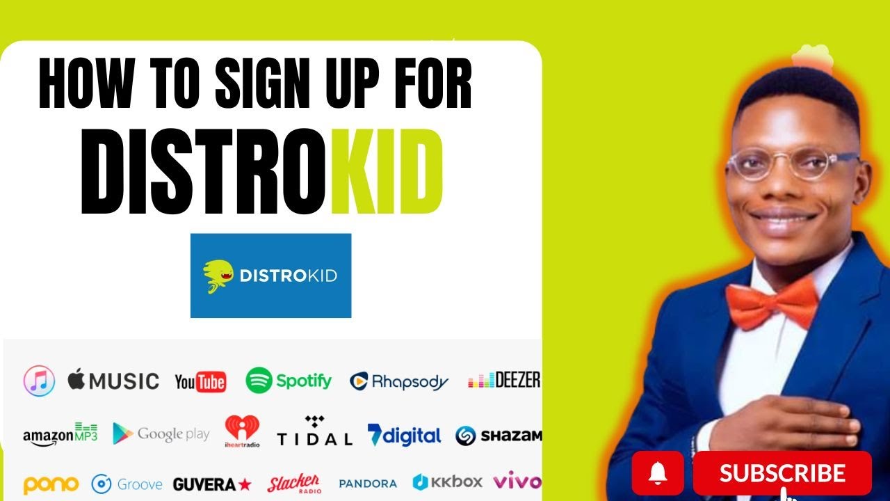 HOW TO REGISTER AN ACCOUNT WITH DISTROKID