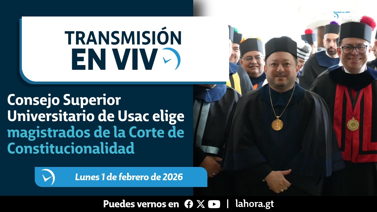 En Vivo: Consejo Superior Universitario de Usac elige magistrados de la Corte de Constitucionalidad