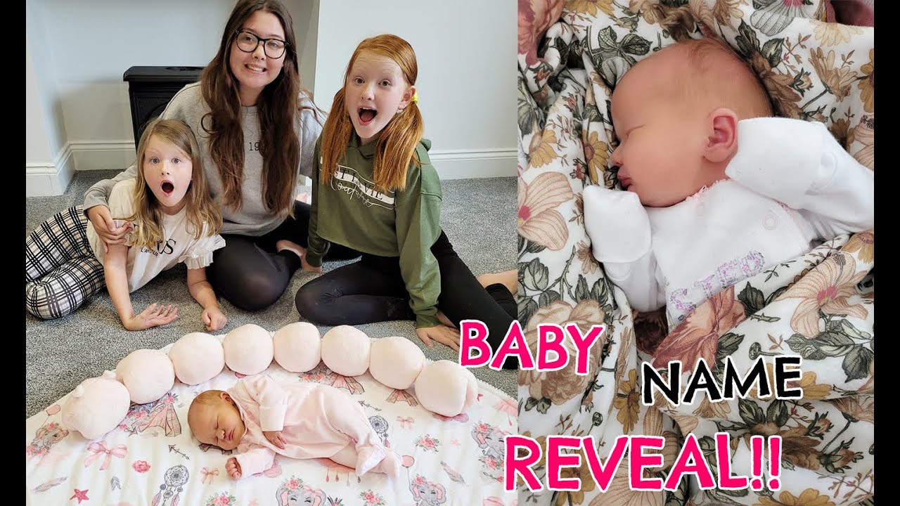 EMOTIONAL BABY GIRLS NAME REVEAL!