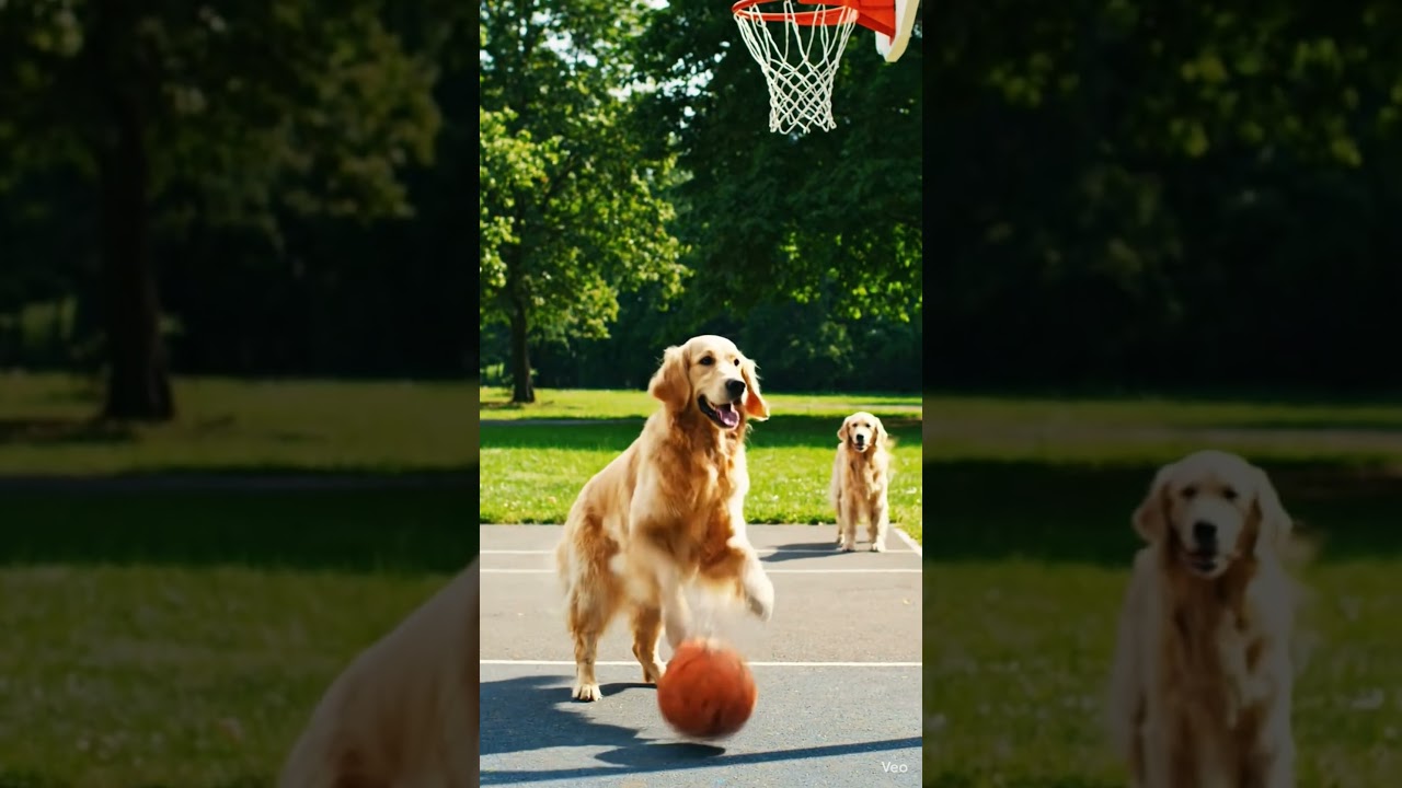 Dogs playing time