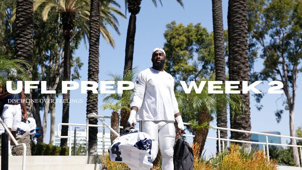 JUST JO | UFL PREP WEEK 2 - LOCKED IN