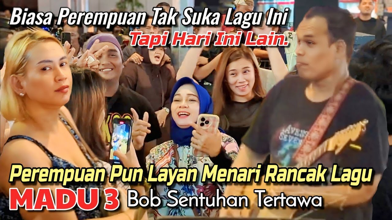 Hari Ini Lain Macam! Perempuan Rancak Menari Layan Lagu Madu 3. Bob Sampai Tertawa Gegara Makcik Tu!