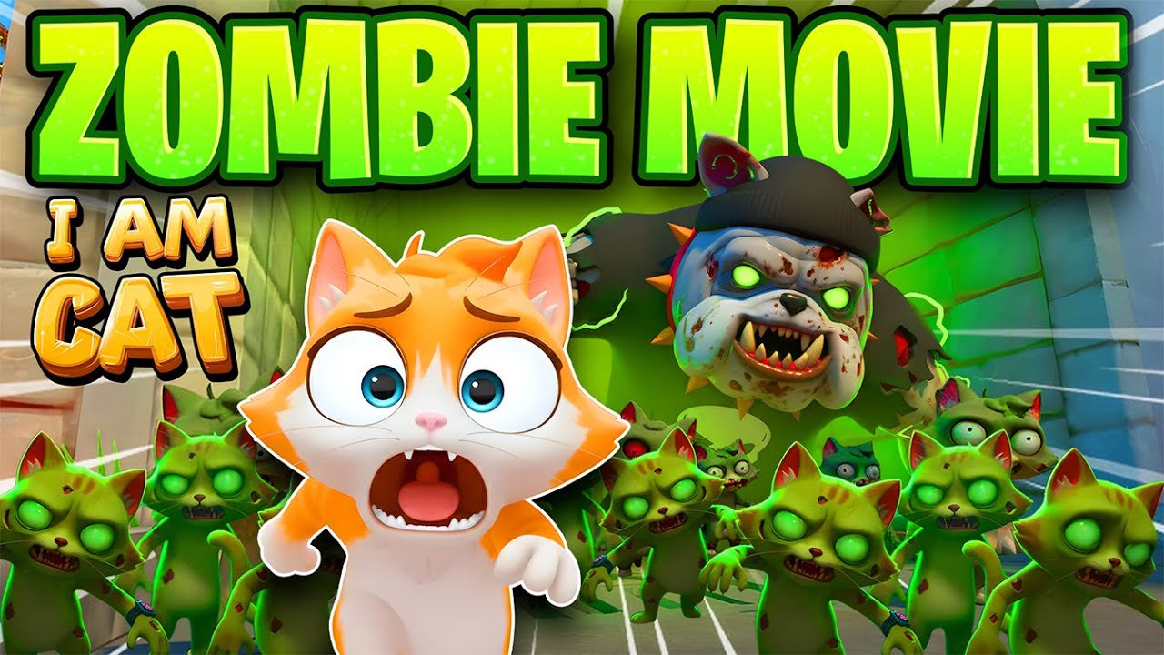 ZOMBIE MOVIE in I AM CAT VR! (FULL MOVIE)