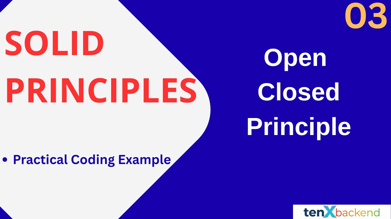 Open Closed Principle with complete code example | Low level design playlist | SOLID