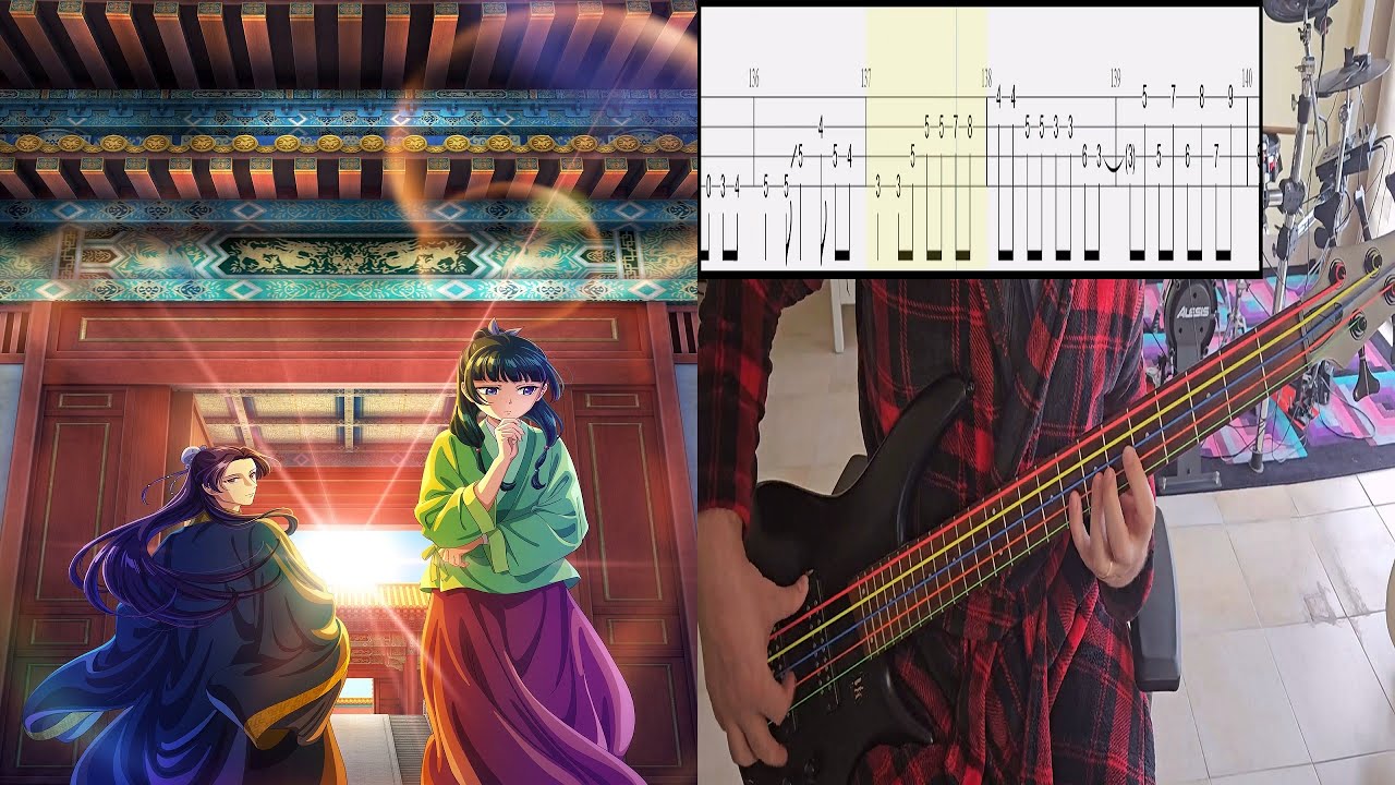 Ryokuoushoku Shakai - Hana Ni Natte - Bass Cover With Tab