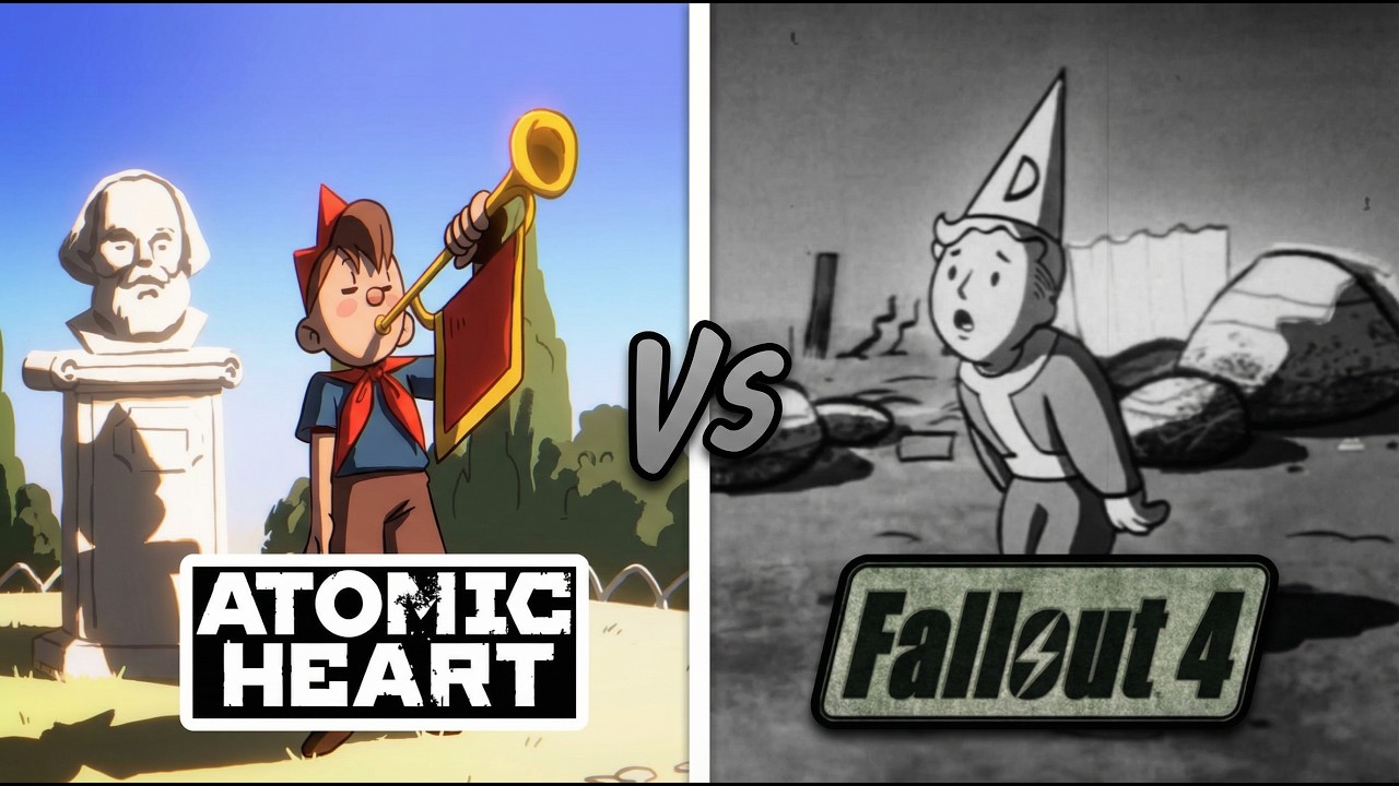 Atomic Heart VS Fallout 4: Анимации навыков