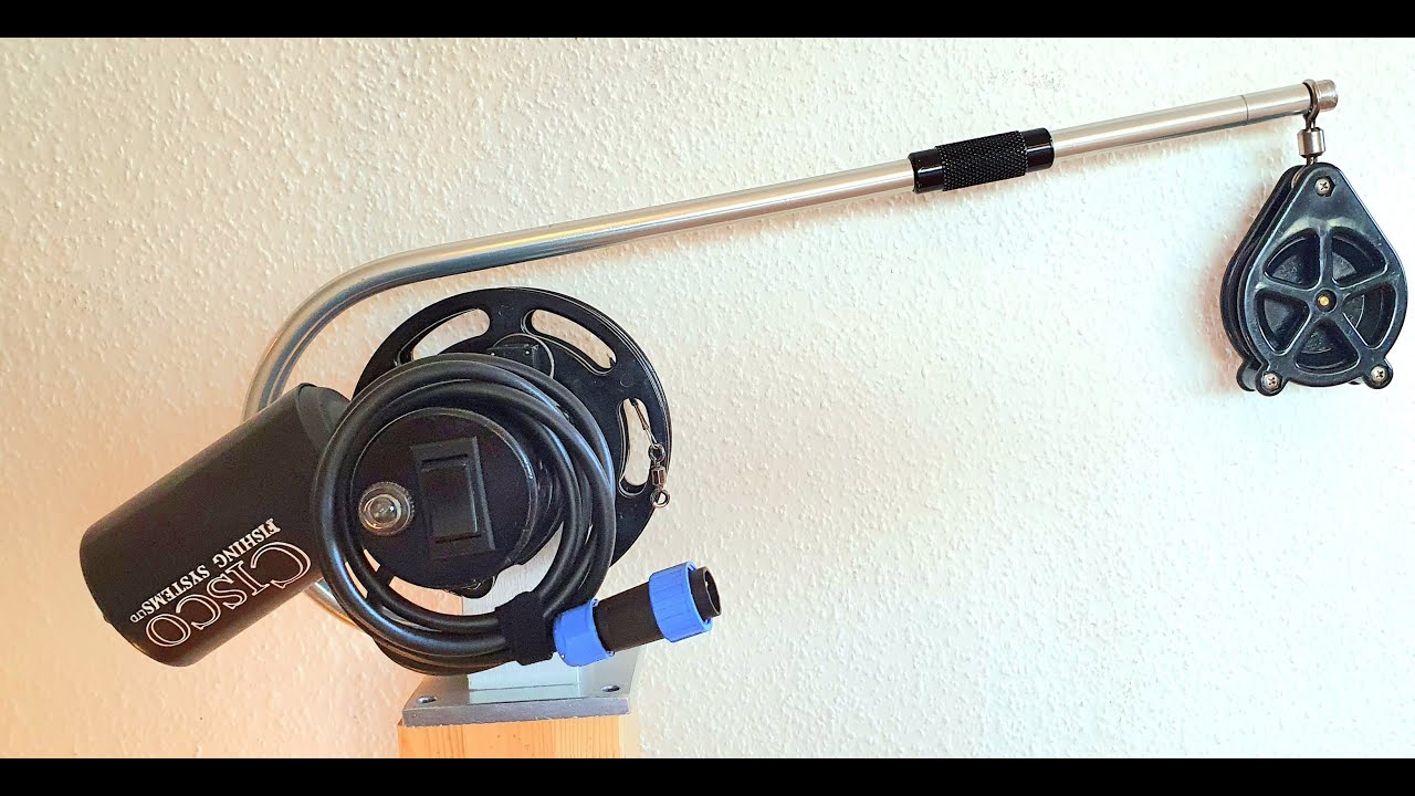 Replacement of Big Jon Downrigger Motor with a Cisco Fishing System Motor