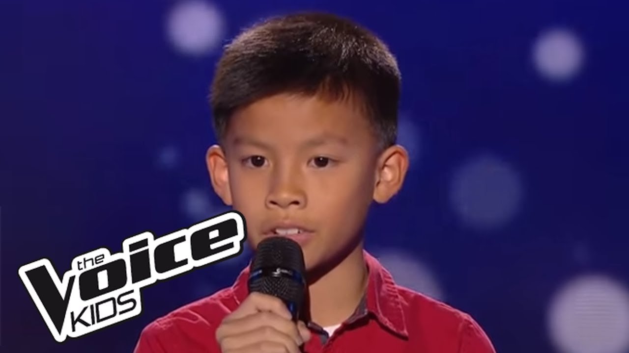 Encore un soir - C&eacute;line Dion | Eddy | The Voice Kids 2017 | Blind Audition
