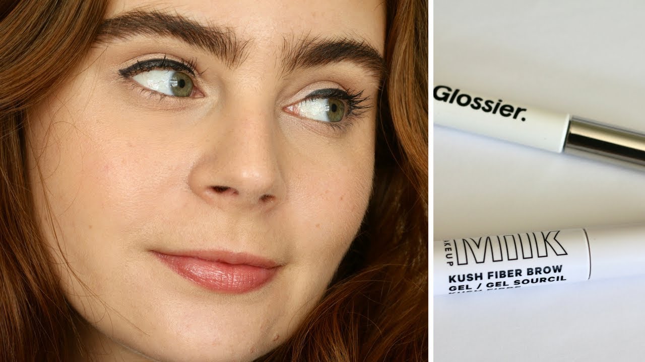 NEW Kush Brow Gel vs. Boy Brow: Glossier vs. Milk Makeup (DEMO)