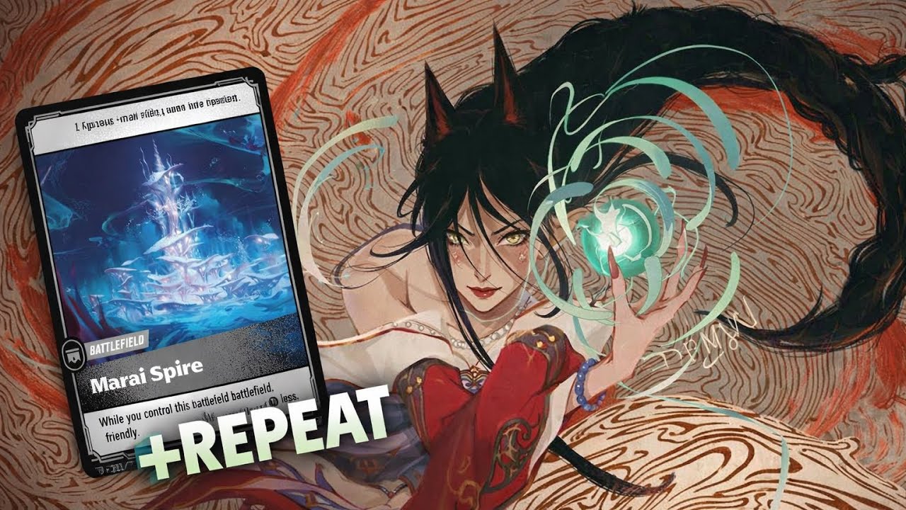 This AHRI COMBO gives SO MUCH VALUE! - Riftbound TCG Gameplay (Spiritforged)