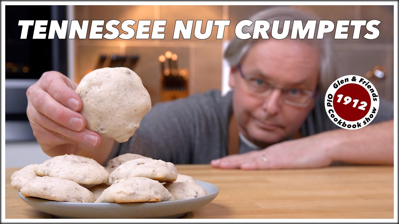 1912 Tennessee Nut Crumpets Recipe - Old Cookbook Show