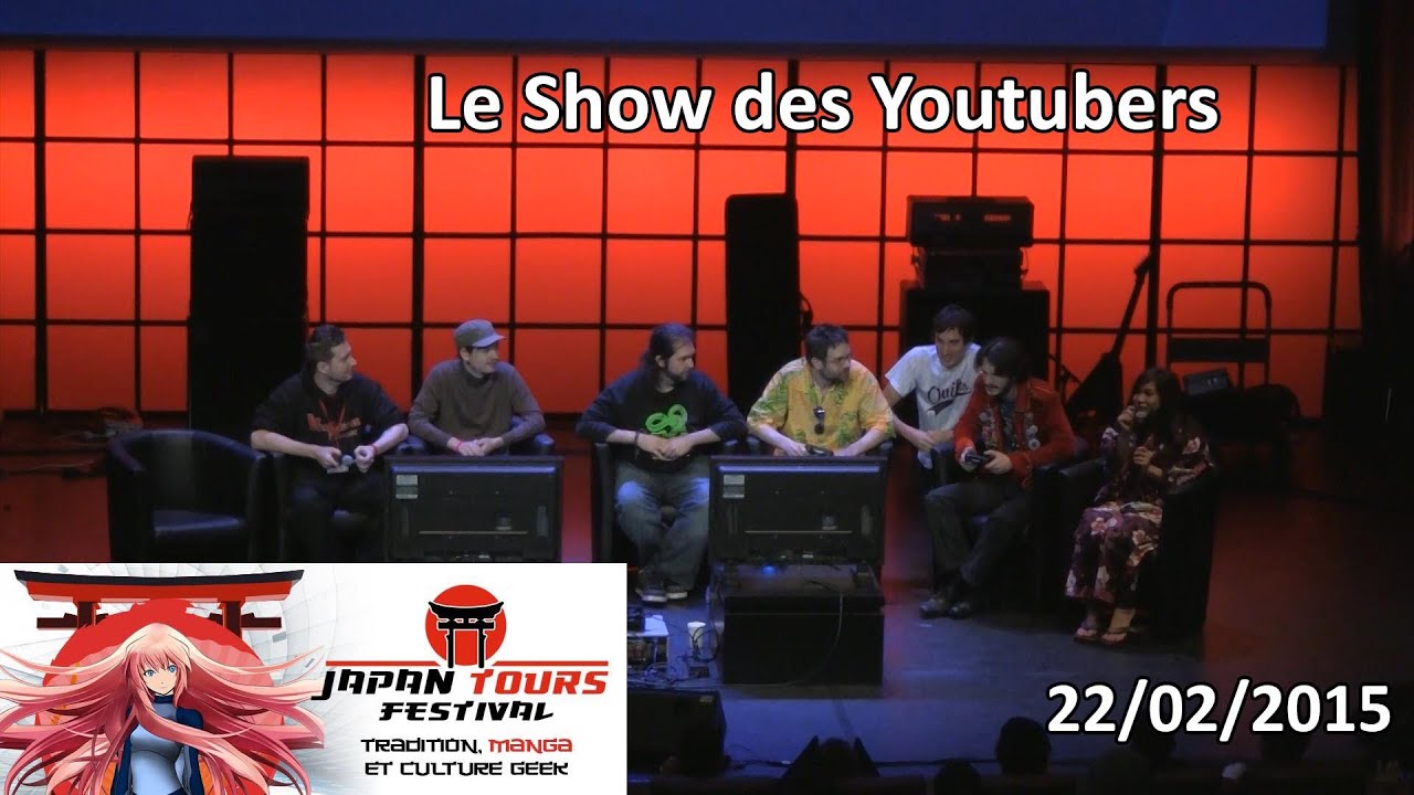 Japan Tours Festival 2015 - Conférence LE SHOW DES YOUTUBERS