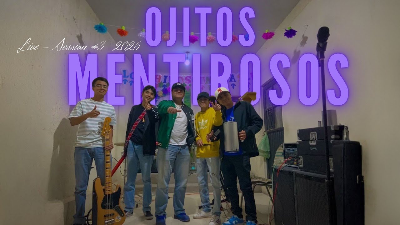 Ojitos Mentirosos - Live Session 🔥 Los Chikos Kumbia S.L.P.