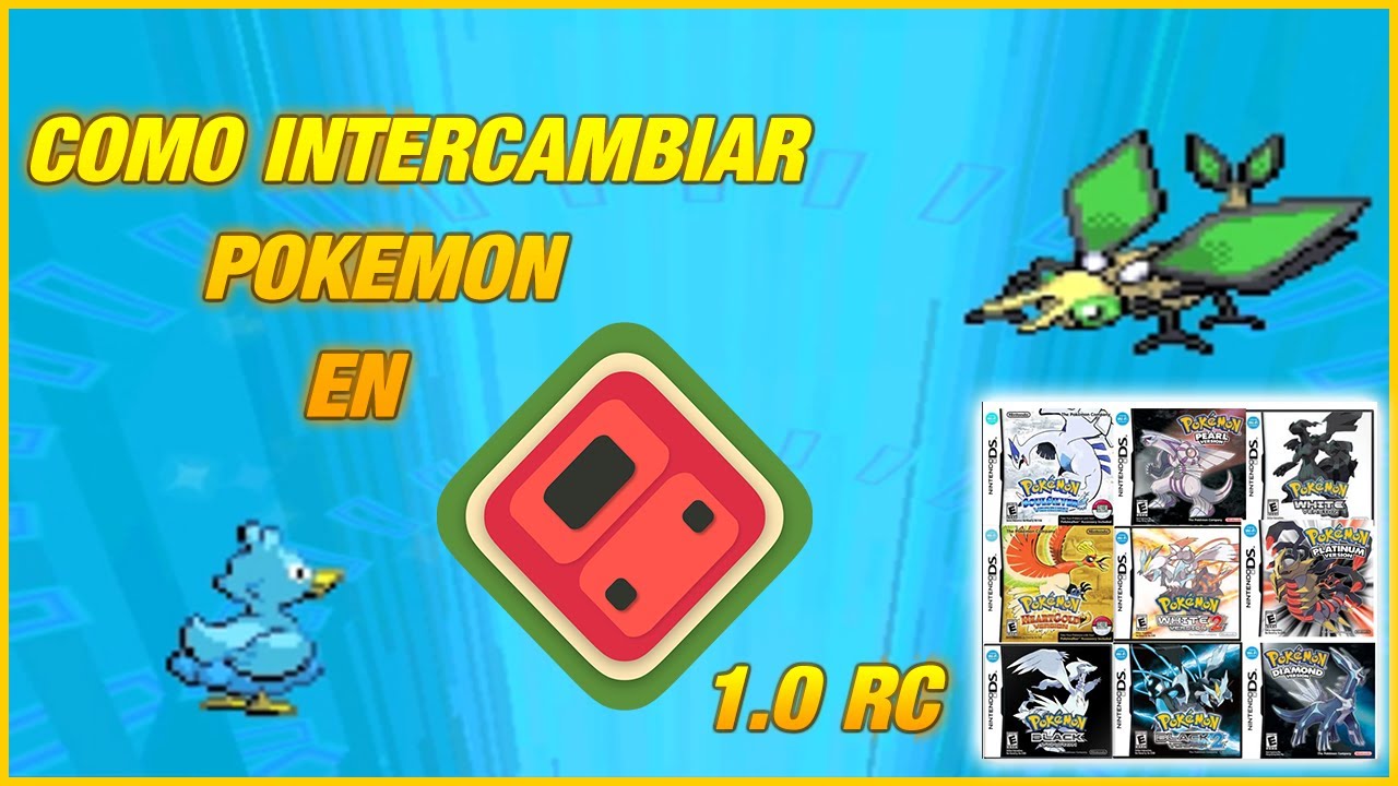 Como intercambiar Pokémon con MelonDS (2025) : Platino, Soul Silver, Blanco 1-2 y mas.