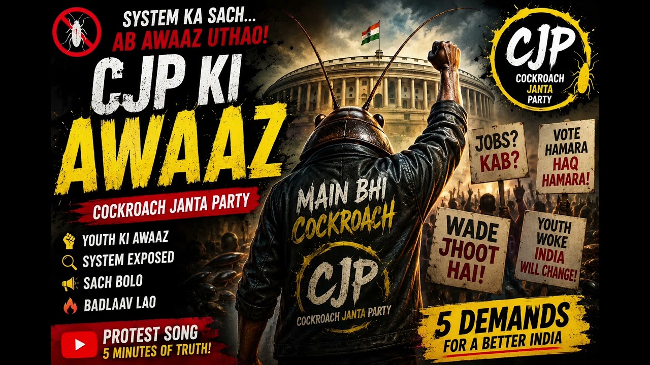 CJP Revolution Anthem 🇮🇳 | System Exposed | Viral Protest Track 🔥