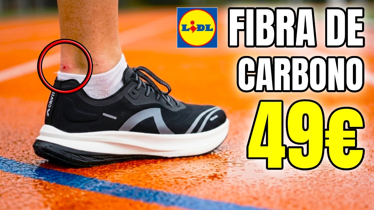 ¿Valen la Pena? Zapatillas del LIDL CRIVIT Carbonlite 1.0 🏃‍♂️ Zapatillas Fibra de Carbono Baratas