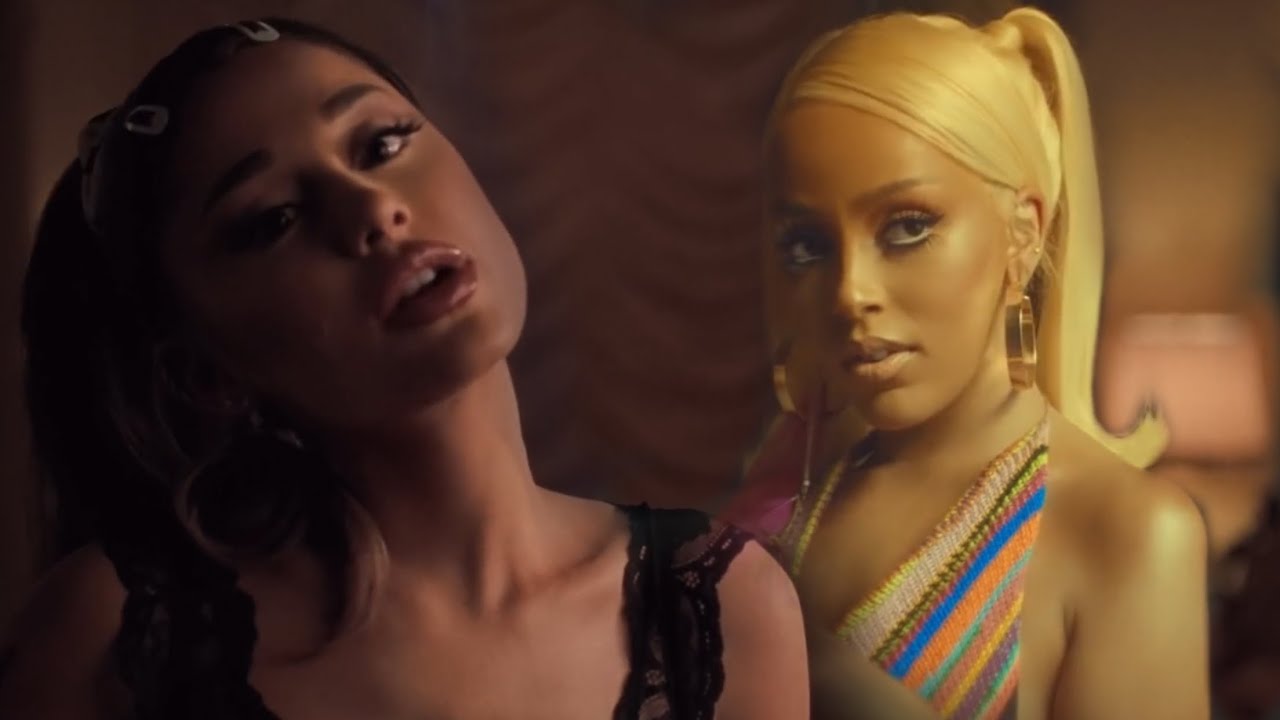 Say so x 34+35 (MASHUP MUSIC VIDEO) Ariana Grande & Doja Cat [Audio mashup by: 
