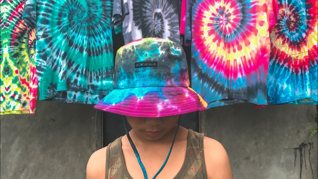 How to tie dye bucket hat | tie dye DIY | #tiedye #hightiedyes