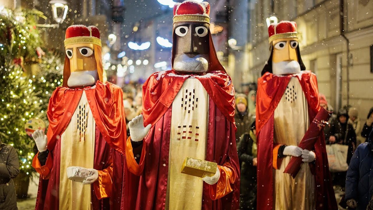 This Is How Vilnius Ends Christmas | Trijų Karalių Eisena (Three Kings Parade)