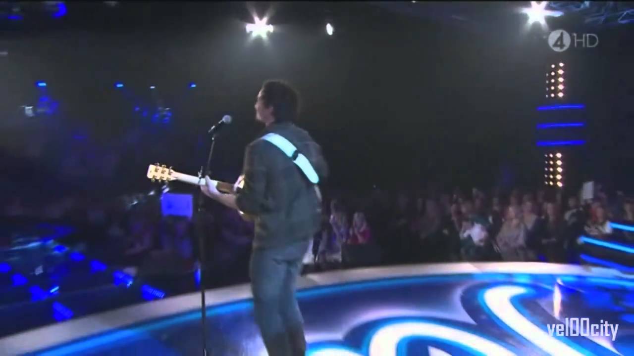 Olle Hedberg - Wonderwall [Idol 2010] [HD]
