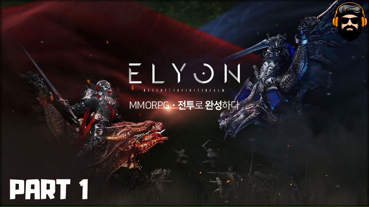 ELYON AI:R Gameplay - Open Beta KR - Part 1 (no commentary)