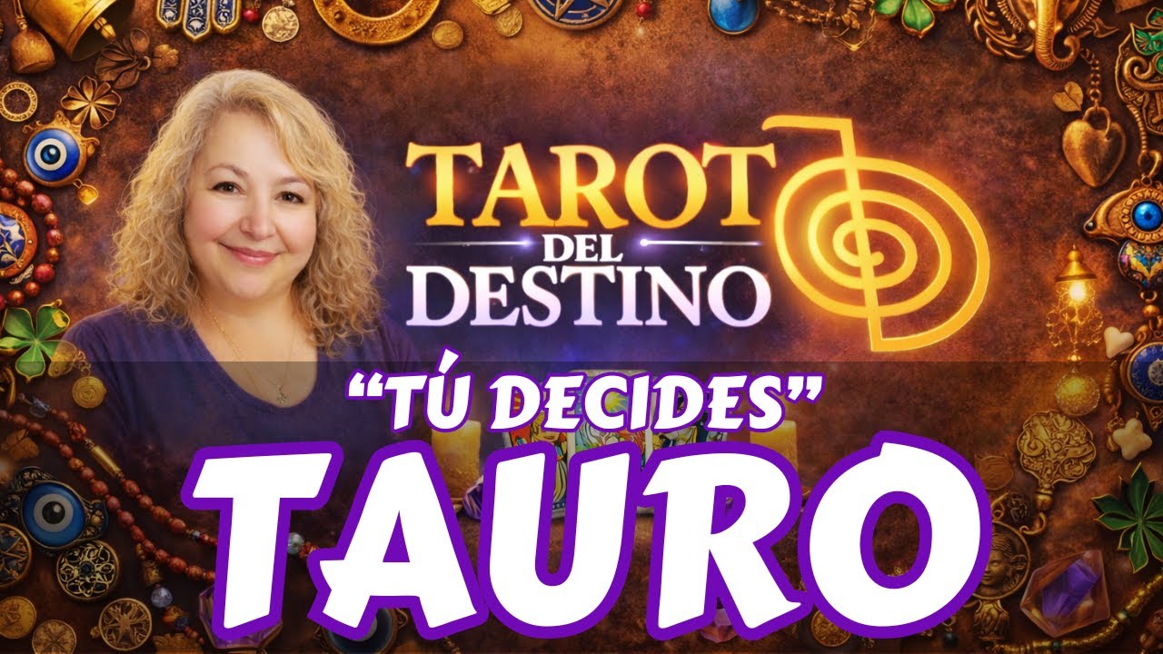 TAURO ♉ TÚ DECIDES EN EL AMOR… YA NO HAY TERCERAS PERSONAS | Tarot del Destino #tauro