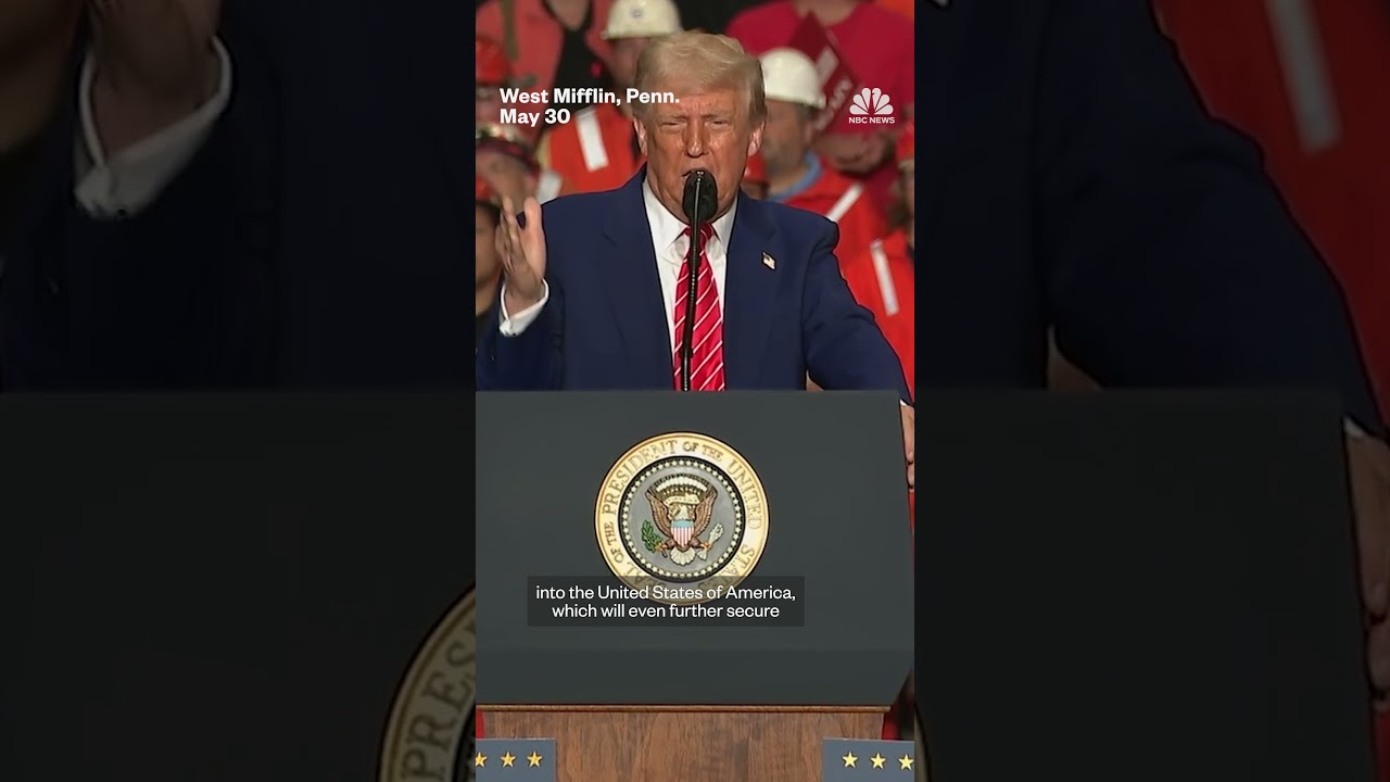 Trump announces steel tariff increase to 50%
