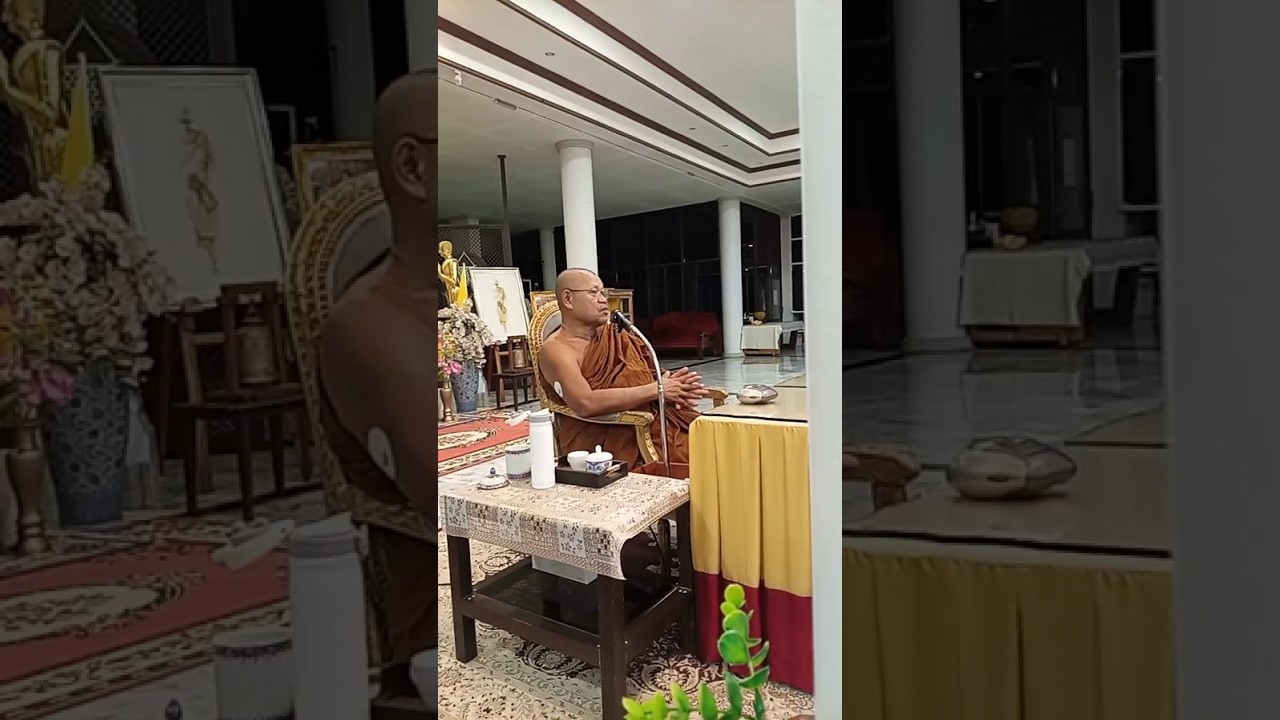 บรรยายธรรมเปิดการอบรมคอร์สพิเศษหลักสูตรสติปัฏฐานภาวนาฯ (คอร์สเข้ม ๓) ภาคค่ำวันที่ ๑ มีนาคม ๒๕๖๙