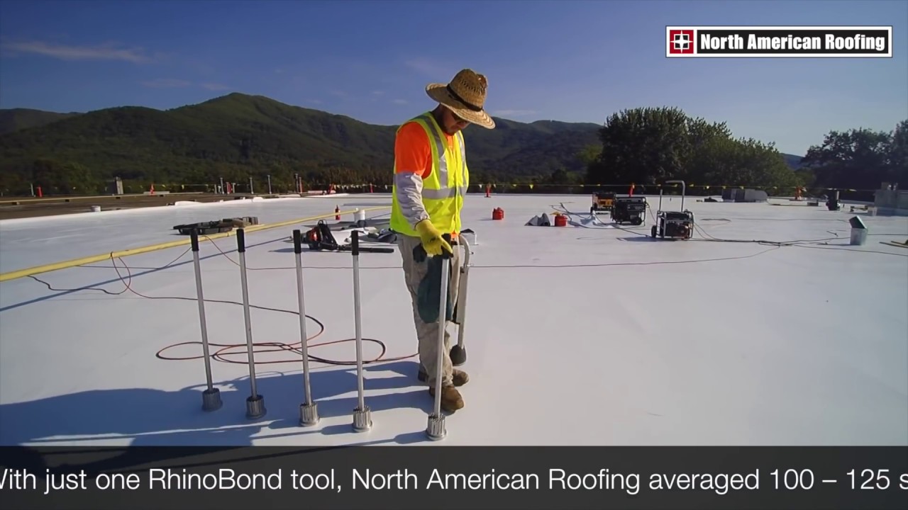 North American Roofing RhinoBond Installation
