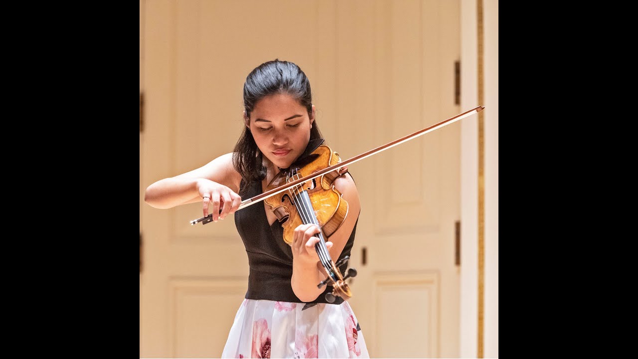 KayCee Galano live, Bach D minor Solo Partita